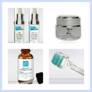 Mini Eva Skin Lightening Kit – Face: Professional Facial Hyperpigmentation Treatment System