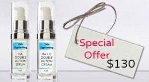 Eva Taub Hyaluronic Acid + Vitamin C Serum & Cream – Hydrating & Brightening Duo