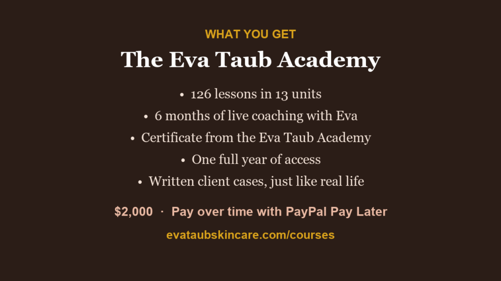 Eva Taub Skin Care Academy — Black Skin Laser & Skin Care Certification (1-Year Access) - Eva Taub Skin Care